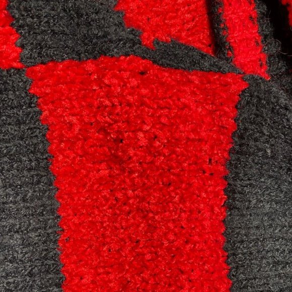 Vantage Kitty Hawk By Vivian Wang Women Red Sweater Size L Turtleneck - Picture 4 of 6